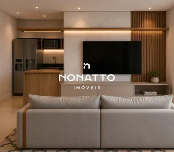 Apartamento com 2 Quartos para venda ou aluguel, 62m² no Balneário Tropical, Paulínia