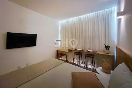 Apartamento com 1 Quarto para alugar, 30m² no República, São Paulo
