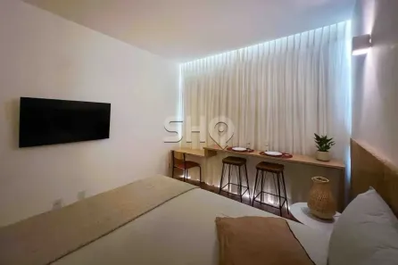Apartamento com 1 Quarto para alugar, 33m² no República, São Paulo