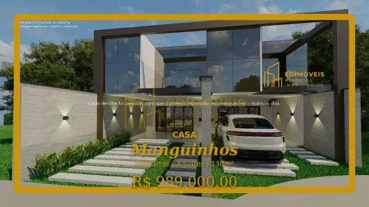 Casa com 3 Quartos à venda, 130m² no Manguinhos, Serra