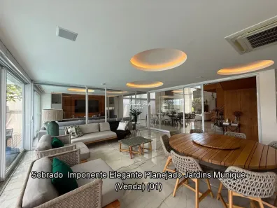 Casa de Condomínio com 5 Quartos à venda, 570m² no Jardins Munique, Goiânia