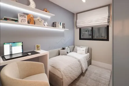 Apartamento com 2 Quartos à venda, 44m² no Paraíso, Santo André