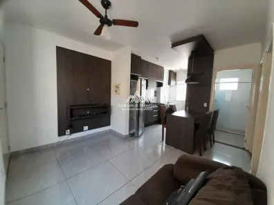 Apartamento com 2 Quartos para alugar, 43m² no Jardim Heitor Rigon, Ribeirão Preto