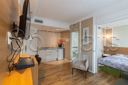 Flat com 1 Quarto para alugar, 33m² no Jardim Paulista, São Paulo