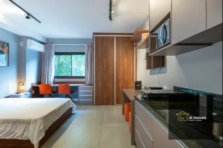Apartamento com 1 Quarto à venda, 25m² no Indianópolis, São Paulo