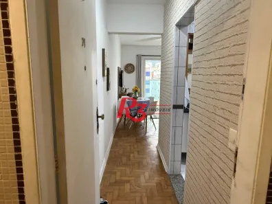 Apartamento com 2 Quartos à venda, 95m² no José Menino, Santos