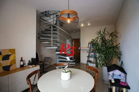 Cobertura com 3 Quartos à venda, 157m² no Encruzilhada, Santos