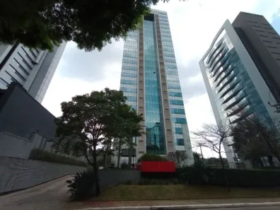 Sala Comercial para alugar, 136m² no Cidade Monções, São Paulo