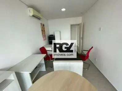 Sala Comercial para alugar, 44m² no Boqueirão, Santos