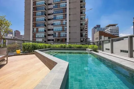 Apartamento com 1 Quarto para alugar, 46m² no Pinheiros, São Paulo