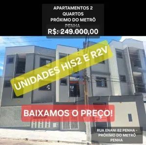 Apartamento com 2 Quartos à venda, 40m² no Vila Carlos de Campos, São Paulo