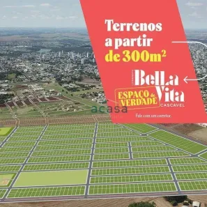 Lote/Terreno à venda, 308m² no São Cristóvão, Cascavel