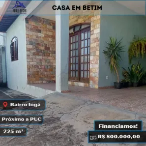 Casa com 3 Quartos à venda, 225m² no Ingá, Betim