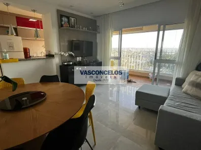 Apartamento com 2 Quartos para alugar, 72m² no Loteamento Villa Branca, Jacareí
