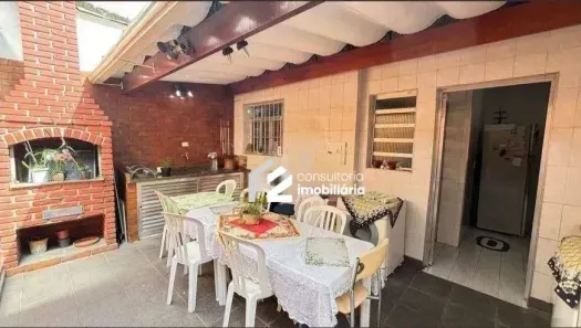 Sobrado com 3 Quartos à venda, 189m² no Jardim, Santo André