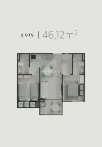 Flat com 2 Quartos à venda, 46m² no , Tamandaré