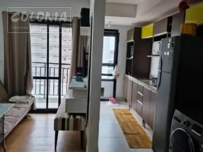 Apartamento com 1 Quarto à venda, 44m² no Campestre, Santo André