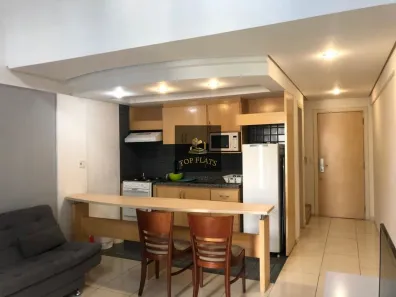 Flat com 1 Quarto para alugar, 50m² no Moema, São Paulo