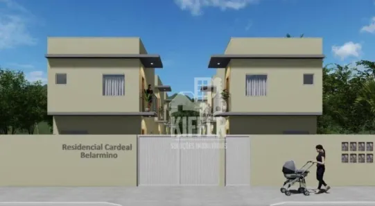 Casa de Condomínio com 2 Quartos à venda, 70m² no Laranjal, São Gonçalo
