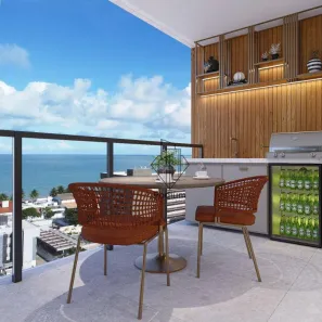 Apartamento com 3 Quartos à venda, 82m² no Camboinha, Cabedelo