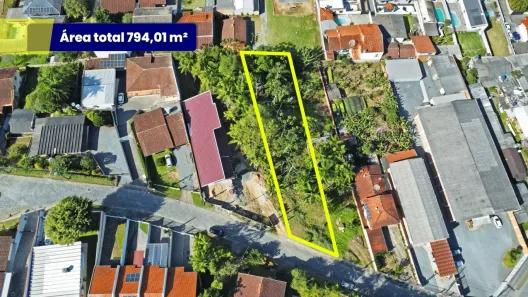 Lote/Terreno à venda, 794m² no Velha Central, Blumenau