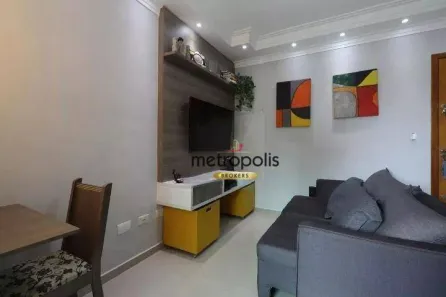 Apartamento com 2 Quartos à venda, 47m² no Paraíso, Santo André