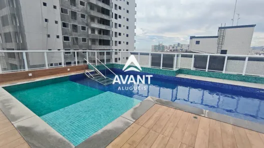 Apartamento com 1 Quarto para alugar, 50m² no Guilhermina, Praia Grande