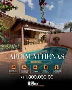 Sobrado com 3 Quartos à venda, 319m² no Jardim Athenas, Sertãozinho