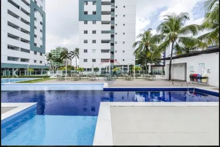 Apartamento com 3 Quartos para alugar, 80m² no Bessa, João Pessoa
