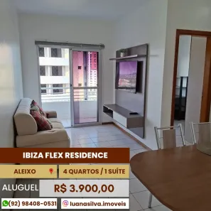 Apartamento com 2 Quartos para alugar, 53m² no Aleixo, Manaus