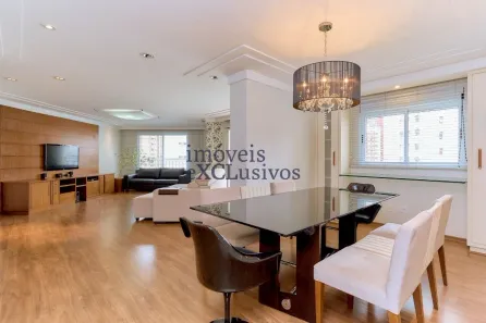 Apartamento com 3 Quartos para alugar, 164m² no Rebouças, Curitiba