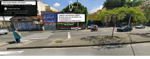 Lote/Terreno à venda, 282m² no Quintino Bocaiúva, Rio de Janeiro