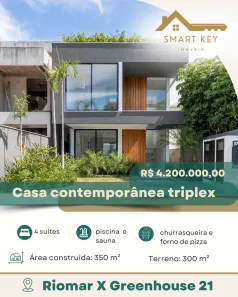 Casa de Condomínio com 4 Quartos à venda, 300m² no Barra da Tijuca, Rio de Janeiro