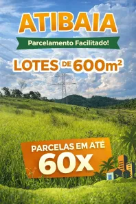 Lote/Terreno à venda, 600m² no Tanque, Atibaia