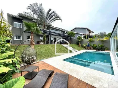 Casa de Condomínio com 4 Quartos à venda, 463m² no Jardim Indaiá, Embu das Artes
