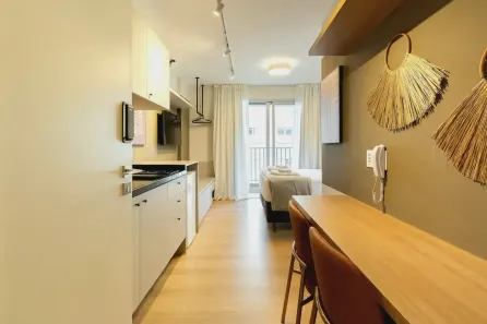 Apartamento com 1 Quarto à venda, 25m² no Jardim Paulistano, São Paulo