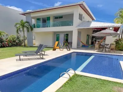 Casa de Condomínio com 4 Quartos à venda, 280m² no Guarajuba (Monte Gordo), Camaçari