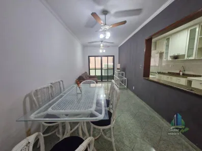 Apartamento com 2 Quartos para alugar, 76m² no Canto do Forte, Praia Grande