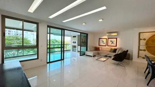 Apartamento com 3 Quartos para alugar, 178m² no Barra da Tijuca, Rio de Janeiro