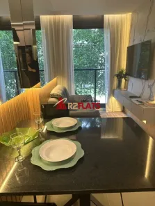 Flat com 1 Quarto para alugar, 35m² no Itaim Bibi, São Paulo