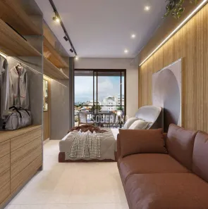 Flat com 1 Quarto à venda, 19m² no Jardim Oceania, João Pessoa