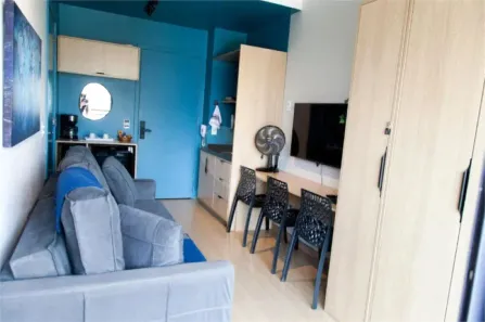 Apartamento com 1 Quarto à venda, 34m² no Santo Amaro, São Paulo
