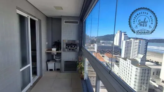 Apartamento com 2 Quartos à venda, 75m² no Boqueirão, Praia Grande