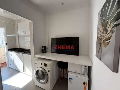 Kitnet com 1 Quarto à venda, 23m² no Ponta da Praia, Santos