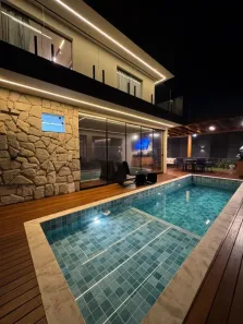Casa de Condomínio com 4 Quartos à venda, 290m² no Alphaville (Abrantes), Camaçari