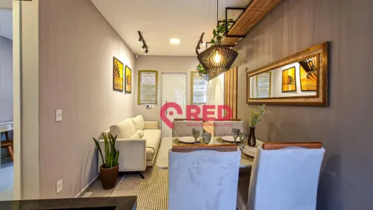 Casa de Condomínio com 2 Quartos à venda, 57m² no Caguassu, Sorocaba