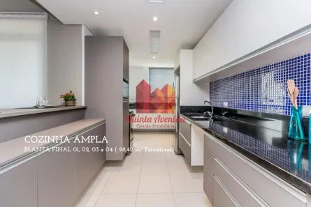 Apartamento com 3 Quartos à venda, 98m² no Alto da Glória, Curitiba