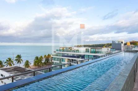 Flat com 1 Quarto à venda, 44m² no Cabo Branco, João Pessoa
