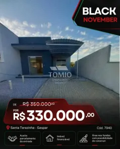 Casa com 2 Quartos à venda, 72m² no Santa Terezinha, Gaspar
