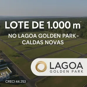 Lote/Terreno à venda, 1000m² no Setor Lagoa Quente, Caldas Novas